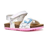 Geox B Sandal CHALKI Girl, Bimba 0-24, White, 22 EU