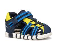 Geox Sandali Iupidoo Bambino Blu Navy/Giallo Fluo