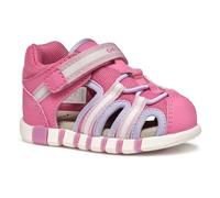 Geox B Sandal IUPIDOO Gir, Bimba 0-24, Dk Pink/Lilac, 22 EU