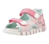 Geox B Sandal IUPIDOO Gir, Bimba 0-24, Salmon/White, 23 EU