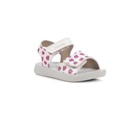 Geox B SANDAL LIGHTFLOPPY - Sandalo Baby - Madchen, White/Fuchsia,