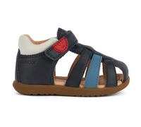 Geox B Sandal Macchia Boy, Bimbo 0-24, Blu Navy, 24 EU