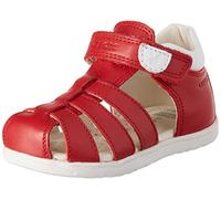 Geox B Sandal Macchia Boy, Bimbo 0-24, Red/White, 19 EU