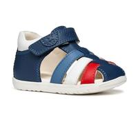Geox B SANDAL MACCHIA BOY - Sandalo Baby - Jungen, Avio/White,