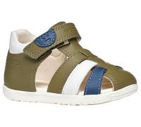 Geox B SANDAL MACCHIA BOY - Sandalo Baby - Jungen, Pistachio/White,