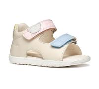 Geox B Sandal Macchia Gir, Bambina, Lt Ivory/Lt Yellow, 25 EU
