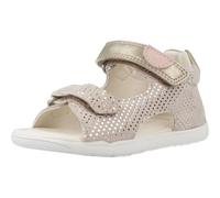 Geox B Sandal Macchia Gir, Sandali Bimba 0-24, Beige Gold, 21 EU