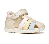 Geox B Sandal Macchia Gir, Bimba 0-24, Lt Ivory/Lt Yellow, 24 EU