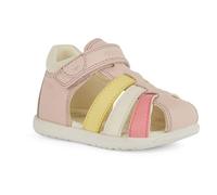 Geox B Sandal Macchia Gir, Sandali Bimba 0-24, Lt Rose Multicolor, 18 EU