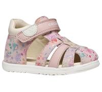 Geox B Sandal Macchia Gir, Sandali Bimba 0-24, Lt Rose Multicolor B7BC, 19 EU