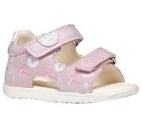 Geox B Sandal Macchia Gir, Sandali Bimba 0-24, Pink Ivory, 19 EU
