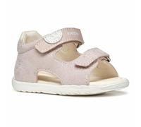 Geox B Sandal Macchia Gir, Sandali Bimba 0-24, Rose Off White, 20 EU
