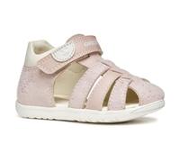 Geox B Sandal Macchia Gir, Sandali Bimba 0-24, Rose Off White WB, 23 EU