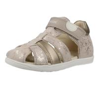 Geox B Sandal Macchia Gir, Sandali Bimba 0-24, Beige Platinum WB0, 24 EU