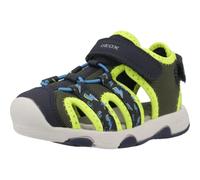 Geox B Sandal Multy Boy B, Bimbo 0-24, Pistachio/Navy, 21 EU