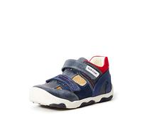 Geox B SANDAL MULTY BOY B Sandali Neonato, Grey/Orange C0036, 25 EU