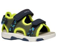 Geox B Sandal Multy Boy Bimbo 0-24, Pistachio/Navy, 21 EU