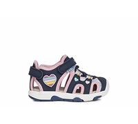 Geox B Sandal Multy Girl, Sandali Bambine e ragazze, Multicolore (Navy/Multicolor), 24 EU