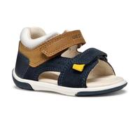 Geox B Sandal ZAPITO Boy, Bimbo 0-24, Navy/Caramel, 19 EU