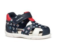 Geox B Sandal ZAPITO Boy, Bimbo 0-24, Navy/Red, 22 EU
