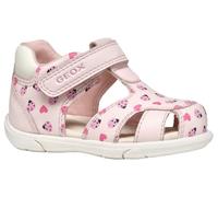 Geox B Sandal ZAPITO Girl, Bimba 0-24, Lt Pink/White, 24 EU