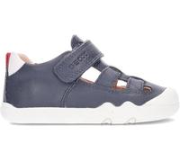 Geox B STEPPIEUP Boy A, Scarpe da Ginnastica, Navy/White, 26 EU