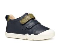 Geox B STEPPIEUP Boy Sneaker, Navy/Pistachio, 25 EU, Navy Pistachio, 25 EU