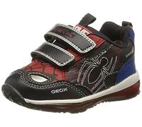 Geox B Todo Boy A, Sneakers Bambini e ragazzi, Blu/Rosso (Navy/Red), 24 EU