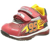 Geox B Todo Boy B, Sneakers Bambini e ragazzi, Rosso/Nero (Red/Black), 20 EU