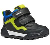 Geox B Trekkyup Boy B ABX, Scarpe da Ginnastica Bimbo 0-24, Black Fluo Green, 21 EU