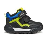 Geox B Trekkyup Boy B ABX, Scarpe da Ginnastica Bimbo 0-24, Black Fluo Green, 24 EU