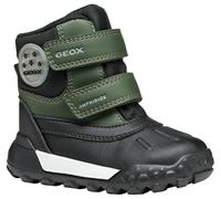Geox B Trekkyup Boy B ABX, Stivale alla Caviglia, Dk Green Black, 25 EU