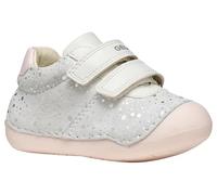 Geox B TUTIM B - Scarpe da Ginnastica da Bambina, Colore: Bianco/Rosa