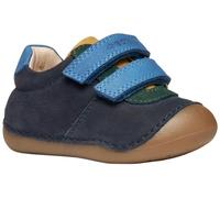Geox B Tutim, First Walker Shoe Bimbo 0-24, Navy Multicolor, 19 EU