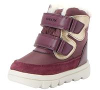 Geox B Willaboom Girl B A, Caviglia Barca Bimba 0-24, Prune Platinum, 22 EU