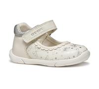 Geox B ZAPITO GIRL B - Scarpe da ginnastica Baby - Madchen, White/Silver,