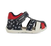 Geox Baby Boy's B Elthan C Getting Started, 0 Toddler, Blu Navy, Rosso, 5 UK Child