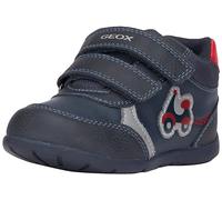 Geox Baby Boy's B Elthan Sneaker, Blu Navy, Rosso, 2.5 UK Child