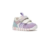 Geox Baby Girl B IUPIDOO Girl C Sneaker, Lavender/Bianco, 21 EU