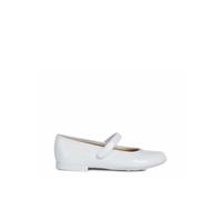 Geox JR PLIE' A, Ballerine Bambine e ragazze, WHITE, 32 EU
