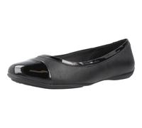 Geox Women D Charlene B Ballet Flat, Nero, 37 EU