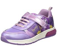 Geox Bambina J Spaceclub Girl E Sneakers Bambine e ragazze, Viola/Giallo (Lilac/Yellow), 31 EU