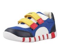 Geox Bambino B Iupidoo Boy First Walker Shoe, Blu- Royal Navy, 22 EU