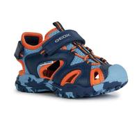 Geox Bambino J Borealis Boy C Sandal, blu arancione, 34 EU