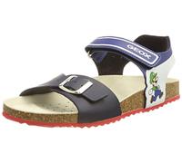 Geox Bambino J Ghita Boy C Sandali Bambini e ragazzi, Blu (Navy/Royal), 29 EU