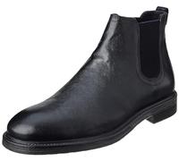 Geox Barca da uomo U Aurelio alla caviglia, Nero, 45 EU