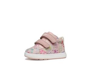 Geox BBIGLIA Girl C Sneaker, LT Rose/Multicolor, 25 EU