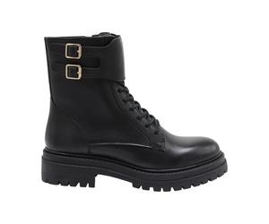 Geox - Boljevac Lace-up Boot - - Shoes - Donna - Nero - 40 EU