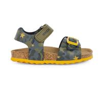 Geox B Sandal Chalki Boy, Sage Ochreyellow, 21 EU