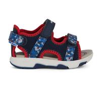 Geox B Sandal Multy Boy, Blu Navy, Rosso, 27 EU